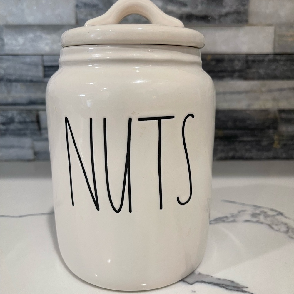Rae Dunn baby Nuts canister